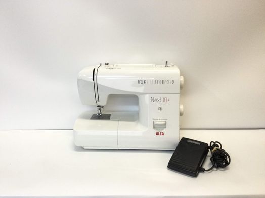 maquina coser alfa next 10+
