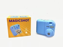maquina instantanea magicshot c&acirc;mera digital infantil com impressora