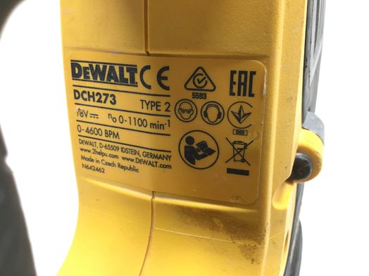 martillo a bateria dewalt dch273
