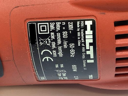 martillo electrico hilti te 2