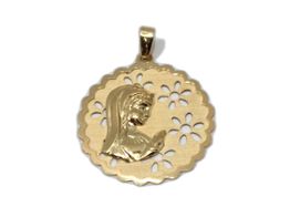 medalla oro 18k 