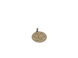 medalla oro 18k 