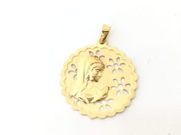 medalla oro 18k 