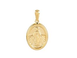 medalha ouro 18k con sem pedra 