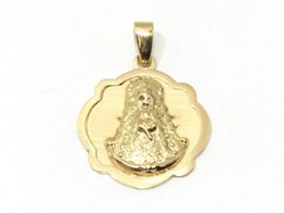 medalla oro 18k 