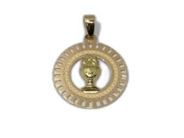 medalla oro 18k 