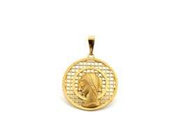 medalla oro 18k 