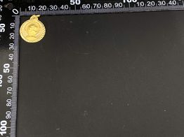 medalla oro 18k 