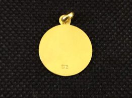 medalla oro 18k 