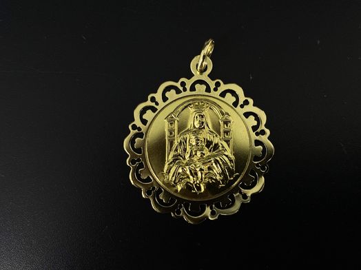 medalla oro 18k 