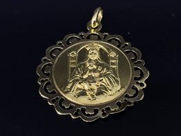 medalla oro 18k 