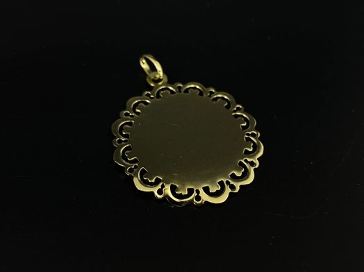 medalla oro 18k 