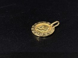 medalla oro 18k 