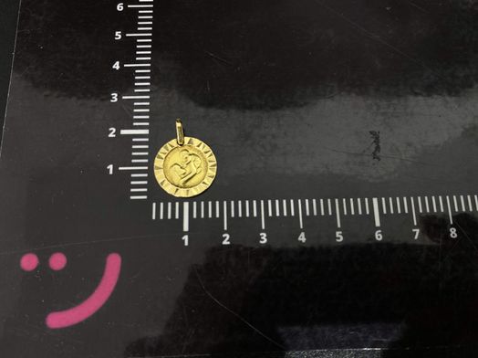 medalla oro 18k 