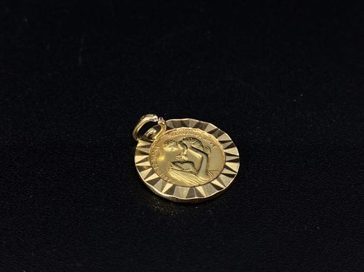 medalla oro 18k 