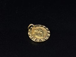 medalla oro 18k 