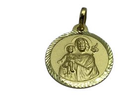 medalla oro 18k 