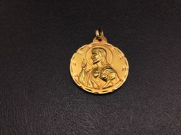 medalla oro 18k 