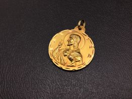 medalla oro 18k 