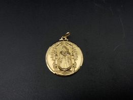 medalla oro 18k 