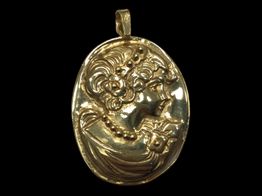 medalla oro 18k 