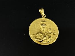 medalla oro 18k 