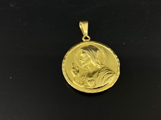medalla oro 18k 