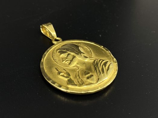 medalla oro 18k 