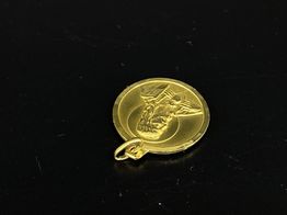 medalla oro 18k 