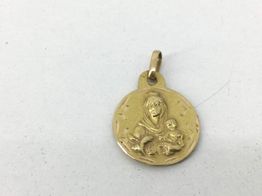 medalla oro 18k 