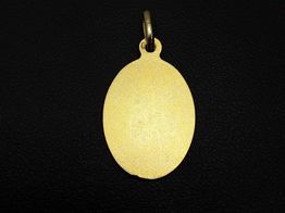 medalla oro 18k 