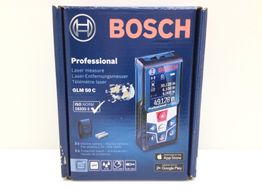 medidor laser bosch azul glm 50c
