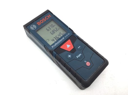 medidor laser bosch azul glm40