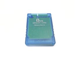 memory card ps2 sony 8mb azul