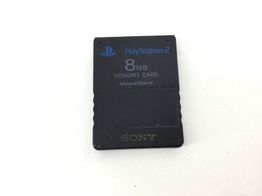 memory card ps2 sony 8mb oficial sony negra