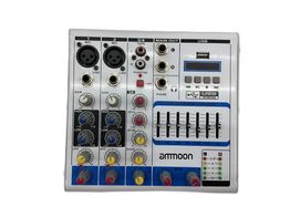 controller ammoon 4 channel professional live mixer