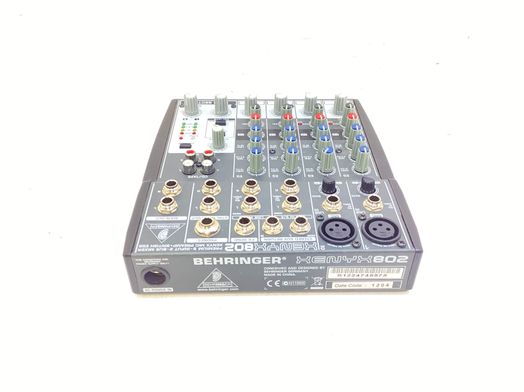 controller behringer xenyx 802