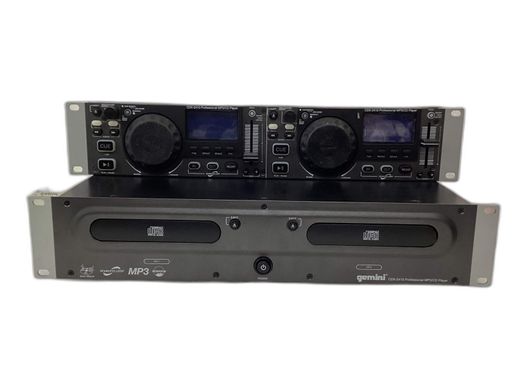 mesa mistura gemini cdx-2410 professional mp3/cd player