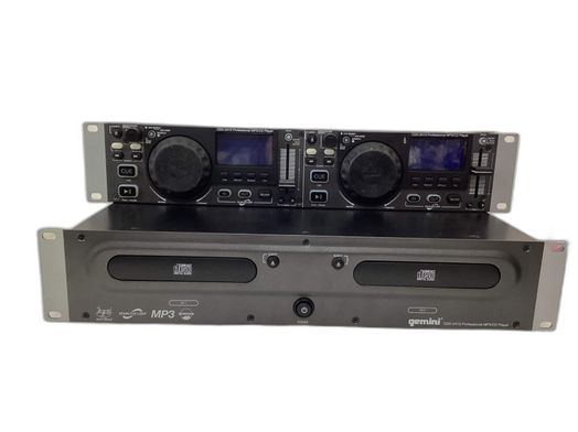 mesa mistura gemini cdx-2410 professional mp3/cd player
