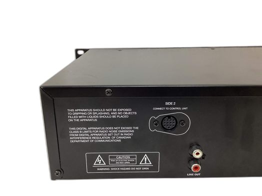 mesa mistura gemini cdx-2410 professional mp3/cd player