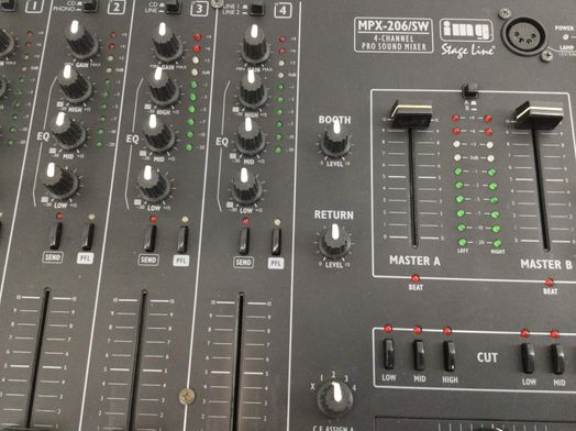 mesa mistura img stage mpx-206/sw