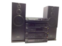micro cadena hifi sony st-s101/cdp-490/ta-f101r/seq-310/ss-e211/ps-lx431
