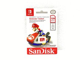 micro sd sandisk microsdxc card for nintendo switch mario kart edition