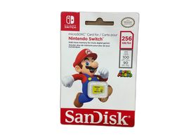 micro sd sandisk microsdxc nintendo switch super mario edition