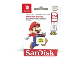 micro sd sandisk super mario