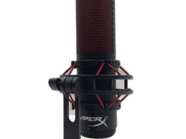 microfone vocalista hyperx quadcast