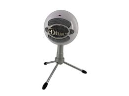 microfone vocalista logitech bblue snowball ice