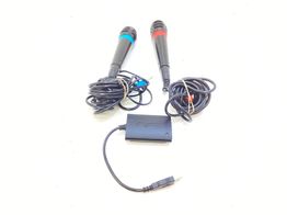 microfono ps3 singstar micr&oacute;fonos inal&aacute;mbricos playstation