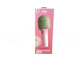 microfone vocalista mob micro groovy rosa