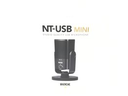 microfone vocalista rode nt-usb mini